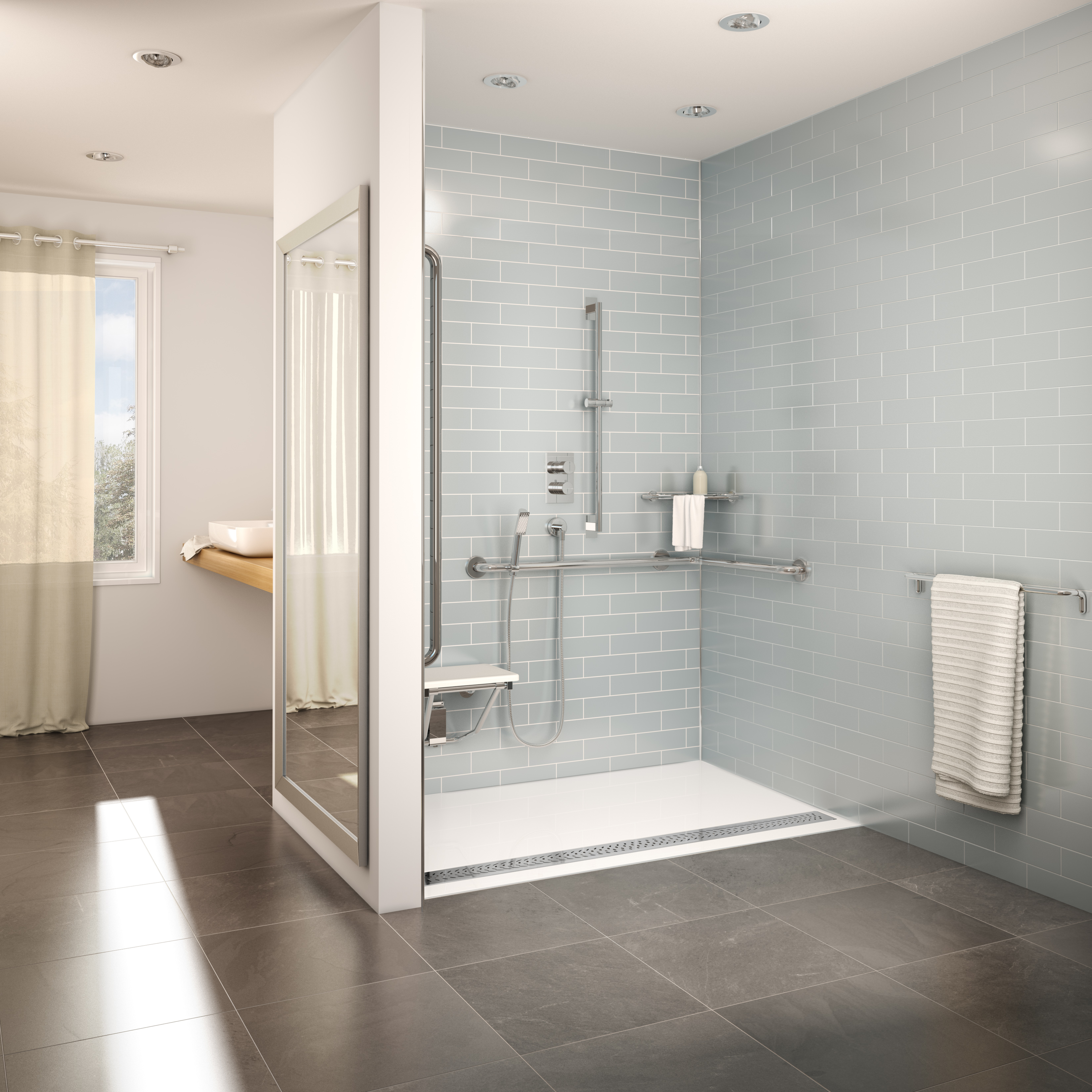 Handicap Shower Stall Dimensions