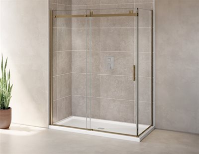 Skyline 2 sided, 5/16 (8 mm) clear glass, 75, 79 or 86 H | Finish options vary by size