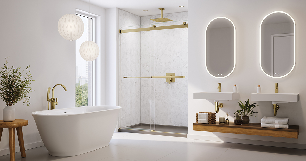 Tendance design : Salles de bains arrondies