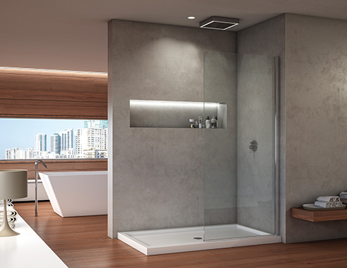 douche italienne idees de design Fleurco pour votre salle de bain SPA