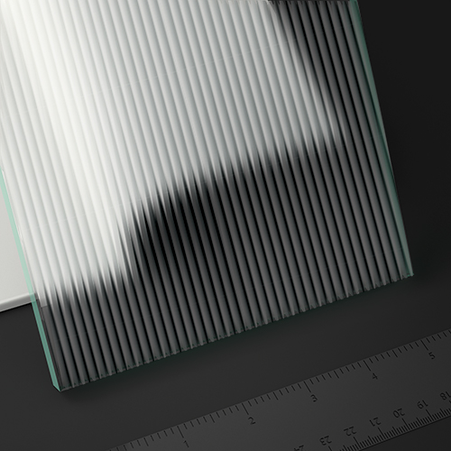 fluted Glass