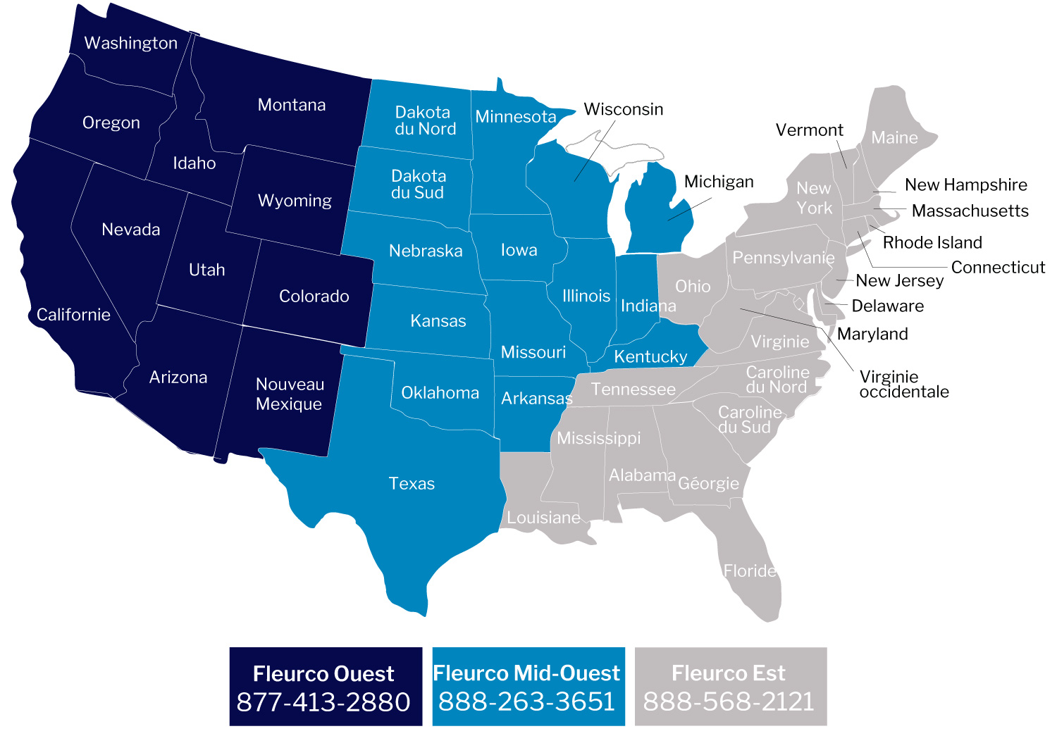 Regions - USA