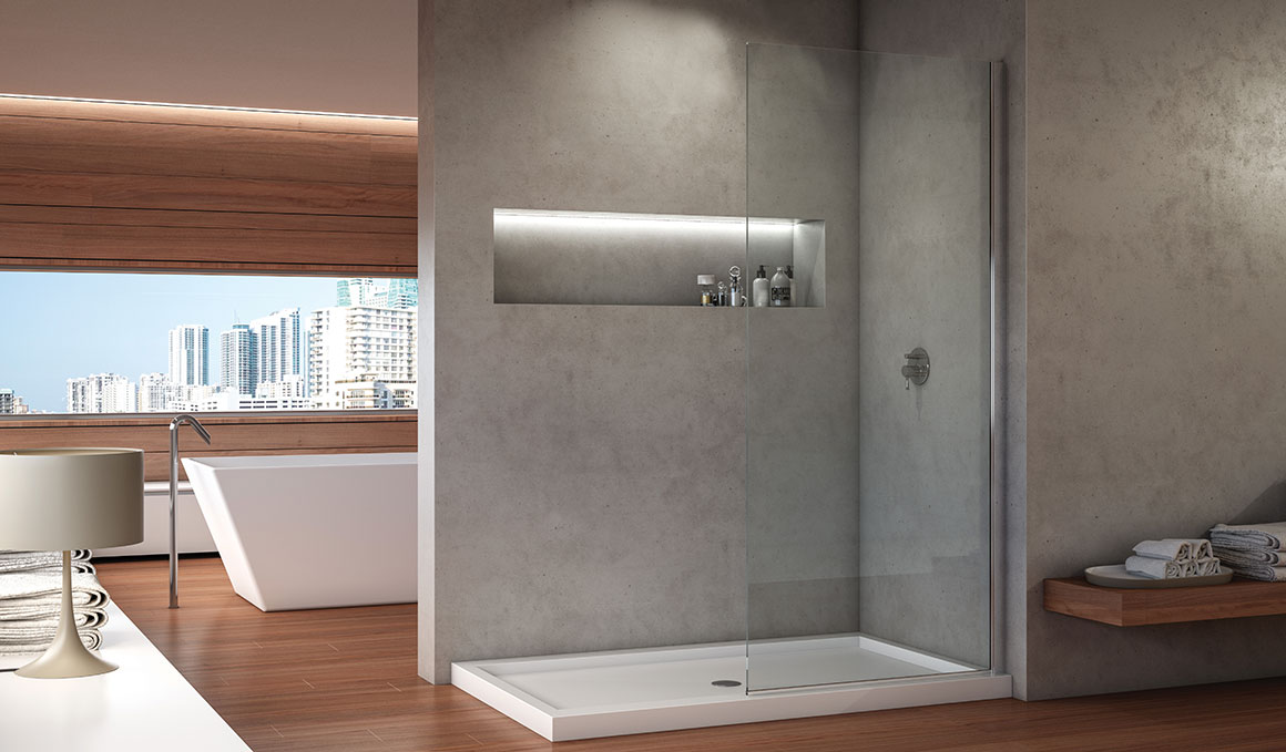 Walk-in shower ideas that bring you a Zen feel