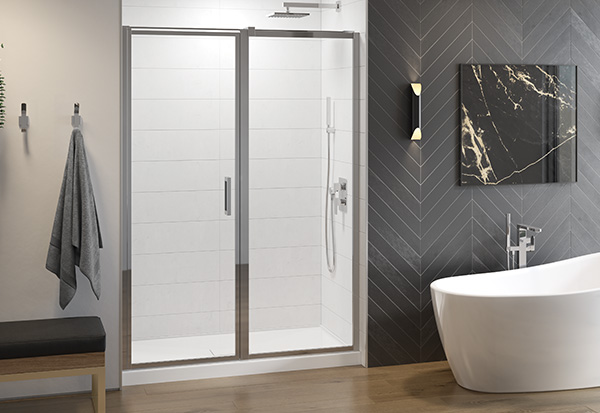 elera pivot inline shower