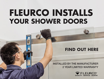 fleurco installs your shower doors