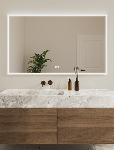 Halo Plus LED Mirror